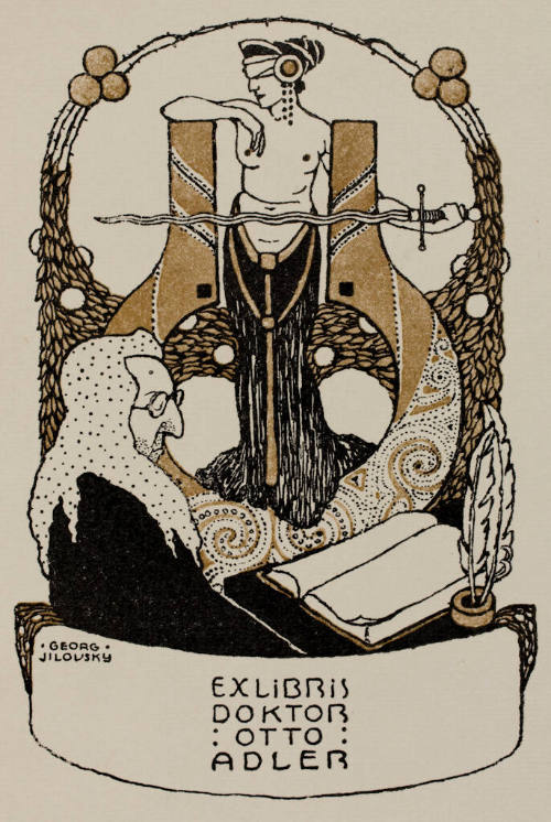 Ex Libris Doktor Otto Adler