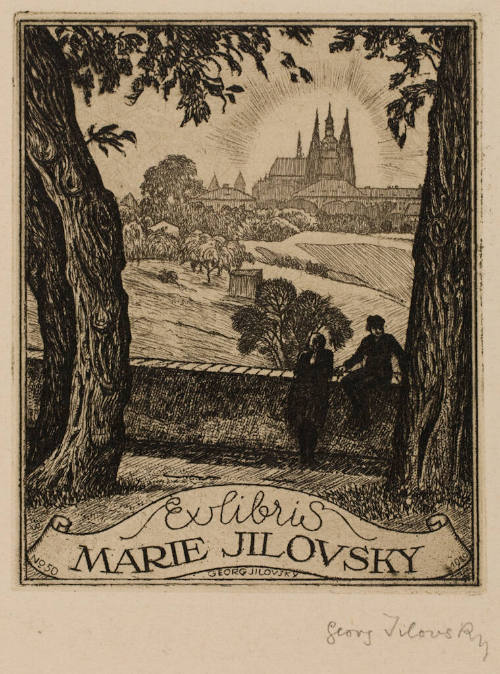 Ex Libris Marie Jilovsky