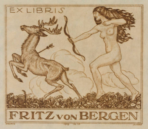 Ex Libris Fritz von Bergen