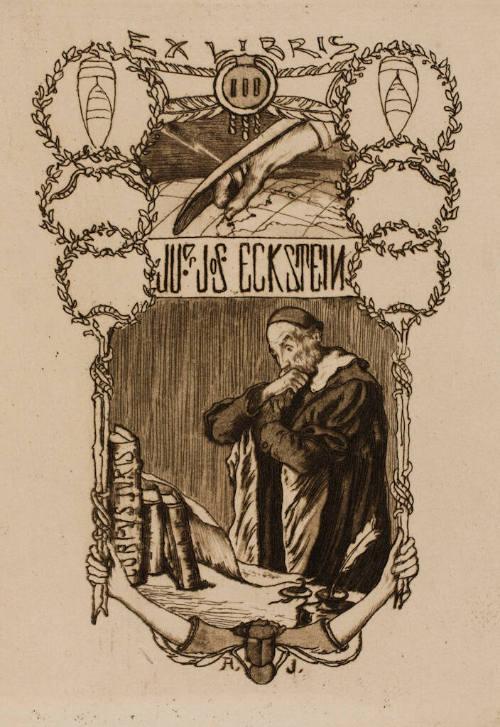 Ex Libris Ju. Dr. Jos. Eckstein