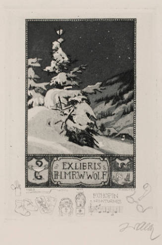 Ex LIbris PH. Mr. W. Wolf