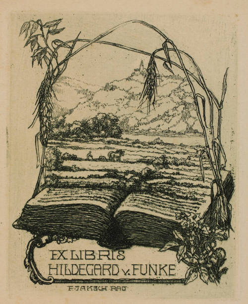 Ex Libris Hildegard v. Funke