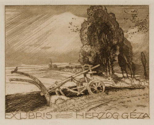 Ex Libris Herzog Geza