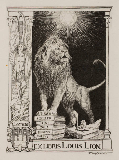 Ex Libris Louis Lion