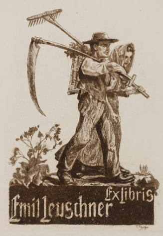 Ex Libris Emil Leuschner