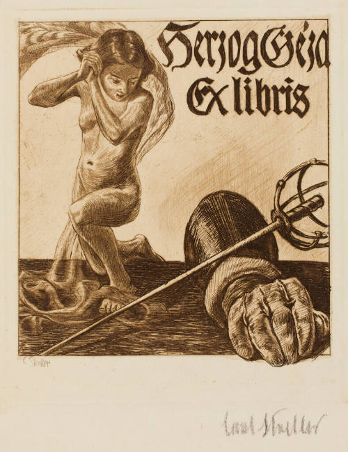 Herzog Geza Ex LIbris