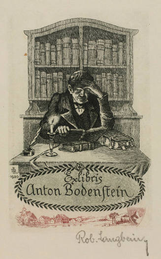 Ex Libris Anton Bodenstein