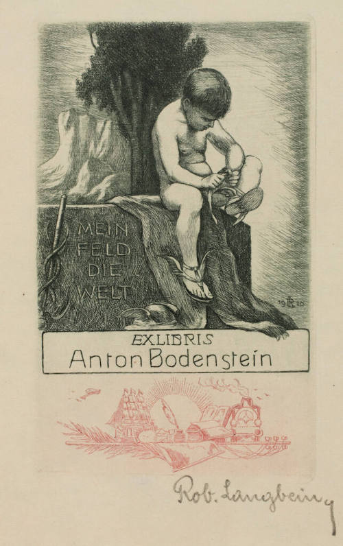 Ex Libris Anton Bodenstein