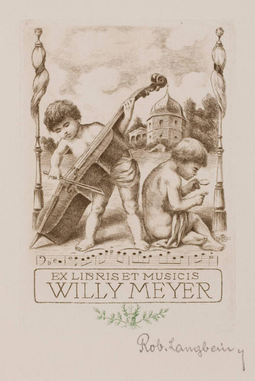 Ex Libris Et Musicis Willy Meyer