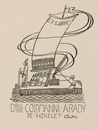 Ex Libris Dris. Colomanni Arady De Vizkelet