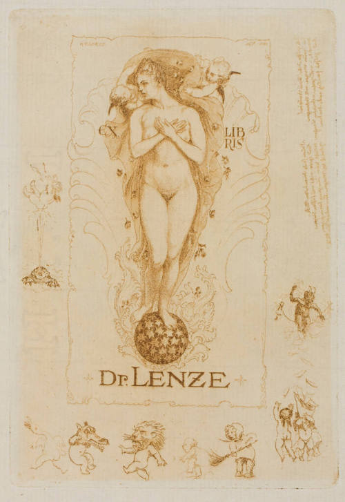 Ex Libris Dr. Lenze