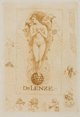 Ex Libris Dr. Lenze