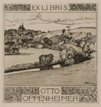 Ex Libris Otto Oppenheimer