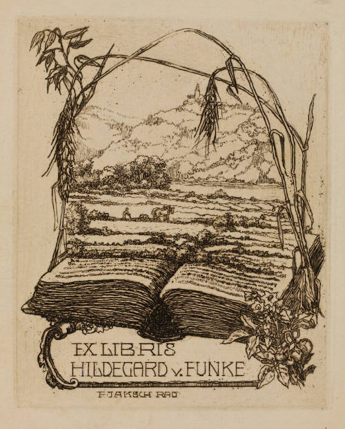 Ex Libris Kildegard v. Funke