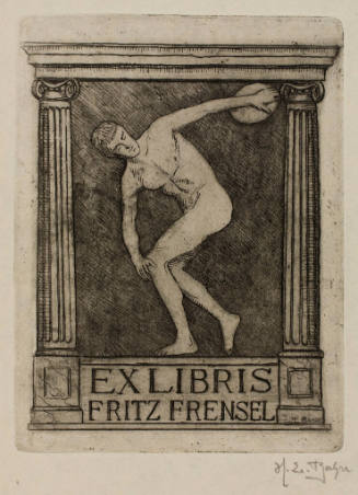 Ex Libris Fritz Frensel