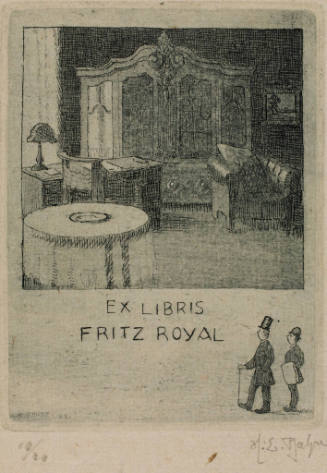 Ex Libris Fritz Royal