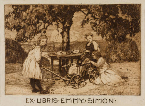 Ex LIbris Emmy Simon