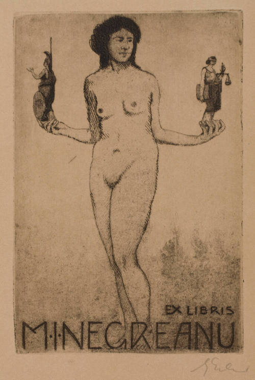 Ex LIbris M.I. Negreanu