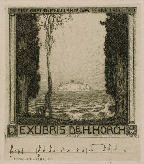 Ex Libris Dr. H. Horch