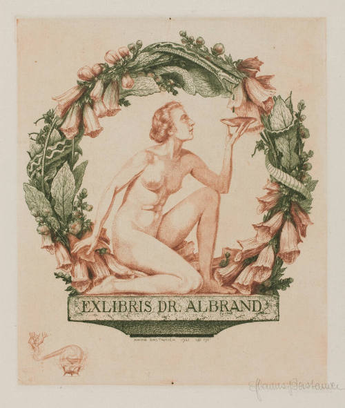 Ex LIbris Dr. Albrand