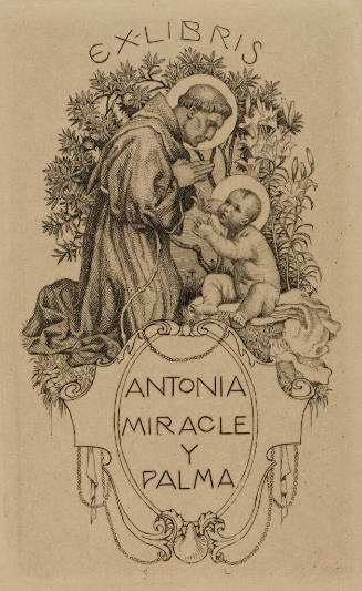 Ex Libris Antonia Miracle Y Palma