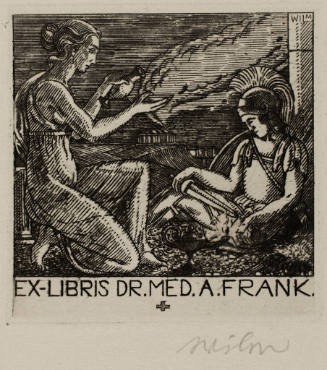 Ex Libris Dr. Med. A. Frank