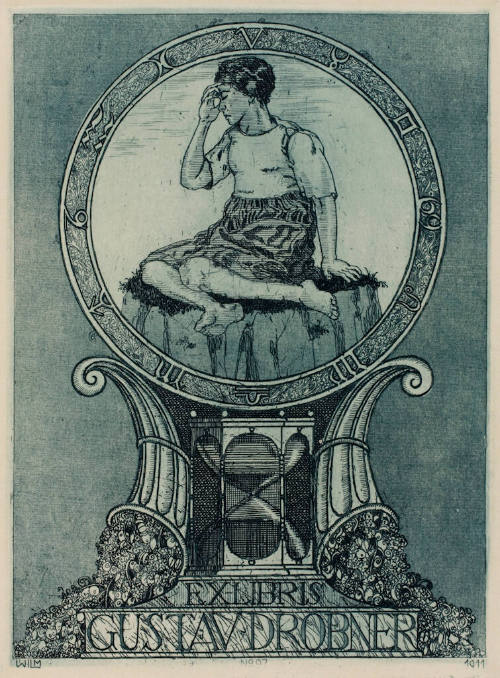 Ex LIbris Gustav Drobner