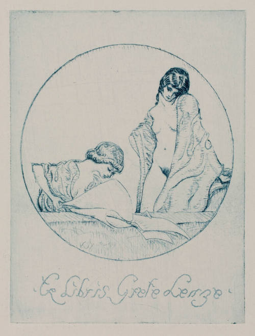 Ex Libris Grete Lenze