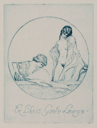 Ex Libris Grete Lenze