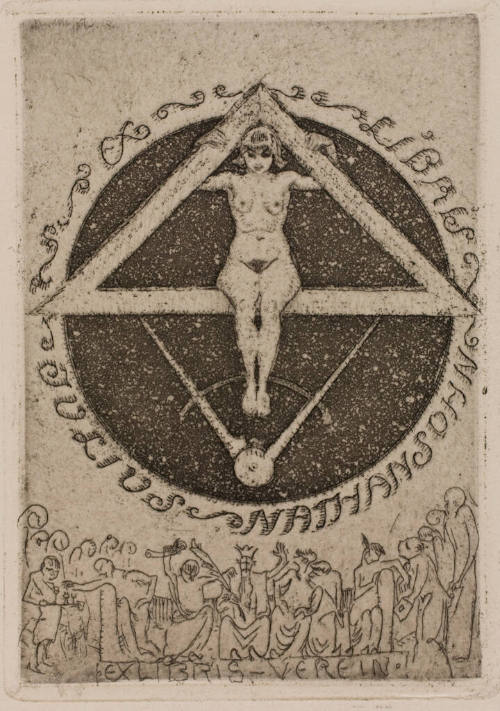 Ex LIbris Julius Nathansohn