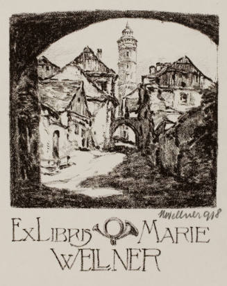 Ex Libris Marie Wellner