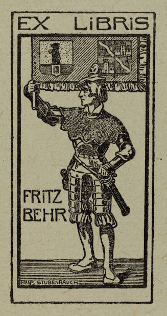 Ex Libris Fritz Behr