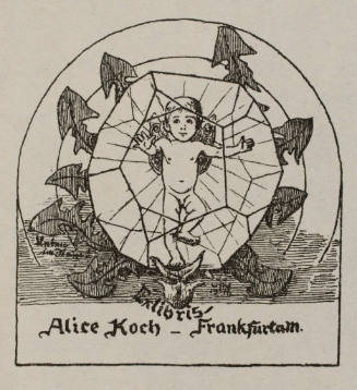 Ex LIbris Alice Koch - Frankfurt a M