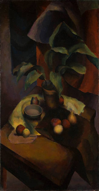 Still Life with Plant and Fruit, Chicago