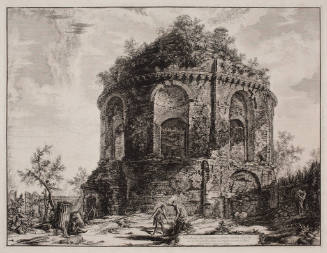 The so-called Tempio della Tosse, near Tivoli