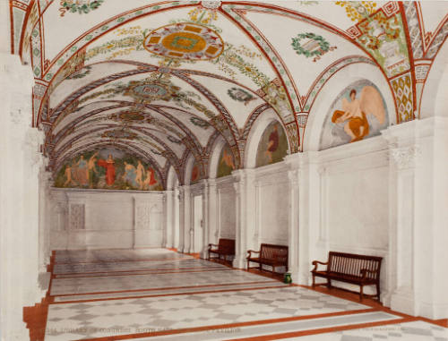 Library of Congress South Hall, Entrance Pavillion