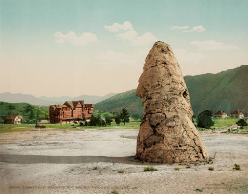 Liberty Cap, Mammoth Hot Springs, Yellowstone National Park