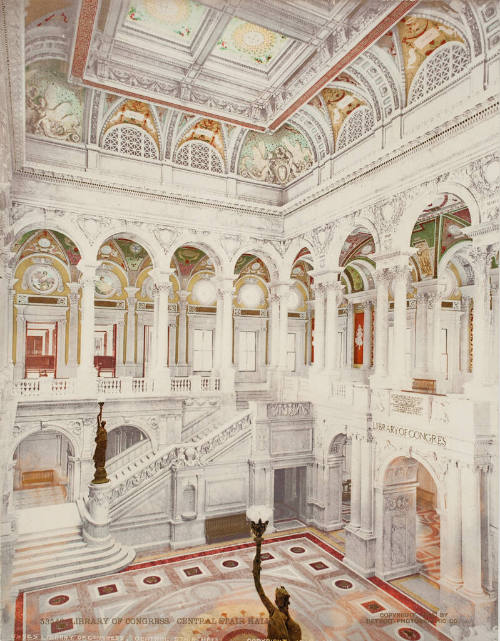 Library of Congress, Central Stair Hall