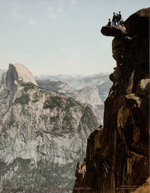 Glacier Point and South Dome, Yosemite Valley, CA