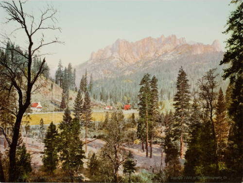 Castle Crags From Near Castella, California