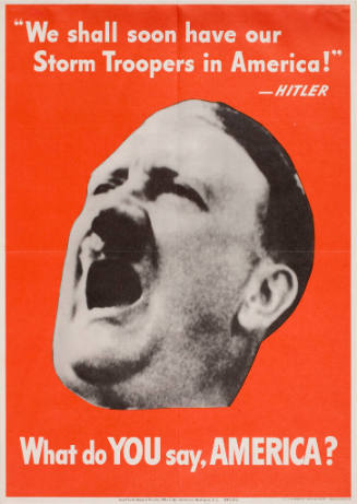 What Do You Say, America? (Hitler)