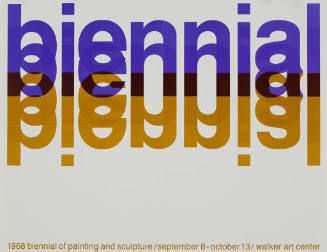 Biennial, 9/8-10/13, 1968