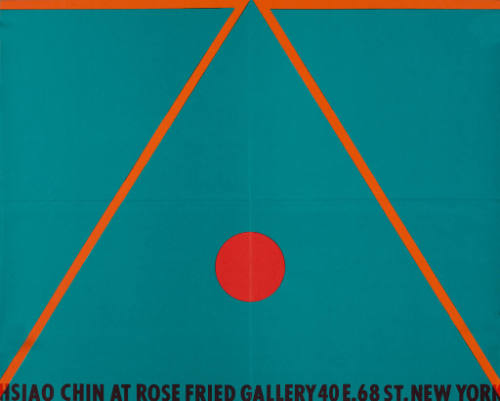 Hsiao Chin at Rose Fried Gallery 12/19/67-1/13/68