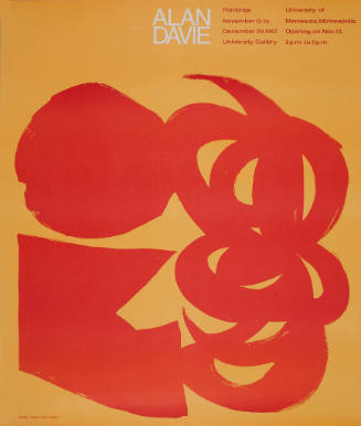 Alan Davie: Paintings, Nov. 13 - Dec. 29, 1967