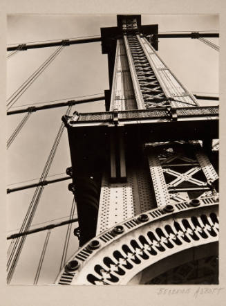Manhattan Bridge, Looking Up