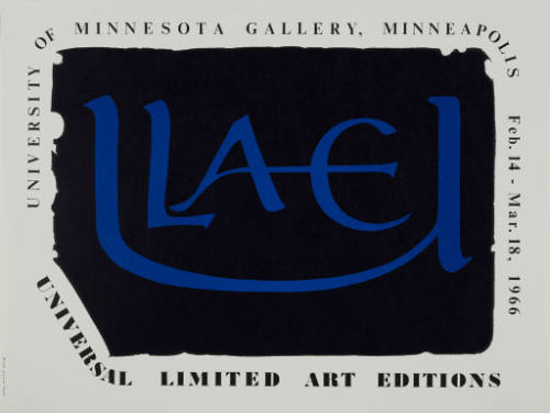 Universal Limited Art Editions: Feb 14-Mar 18, 1966