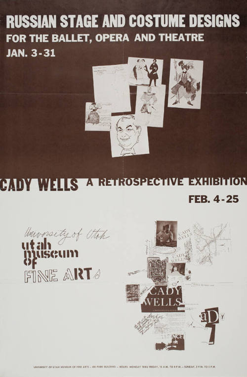 Russian Stage & Costume Designs: Cody Wells Retrospective/Utah Museum of Fine A