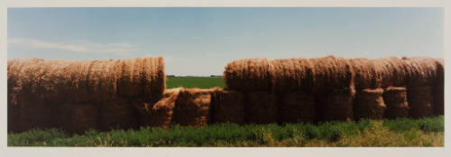 Hay Bales, Fields, Bon Homme County, South Dakota