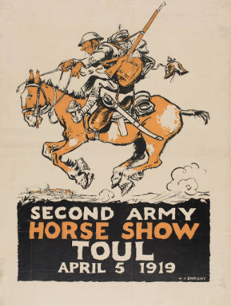 Second Army Horse Show Toul - April 5th, 1919