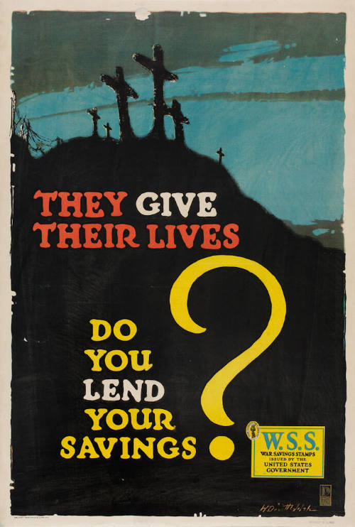 They Give Their Lives - Do You Lend Your Savings?